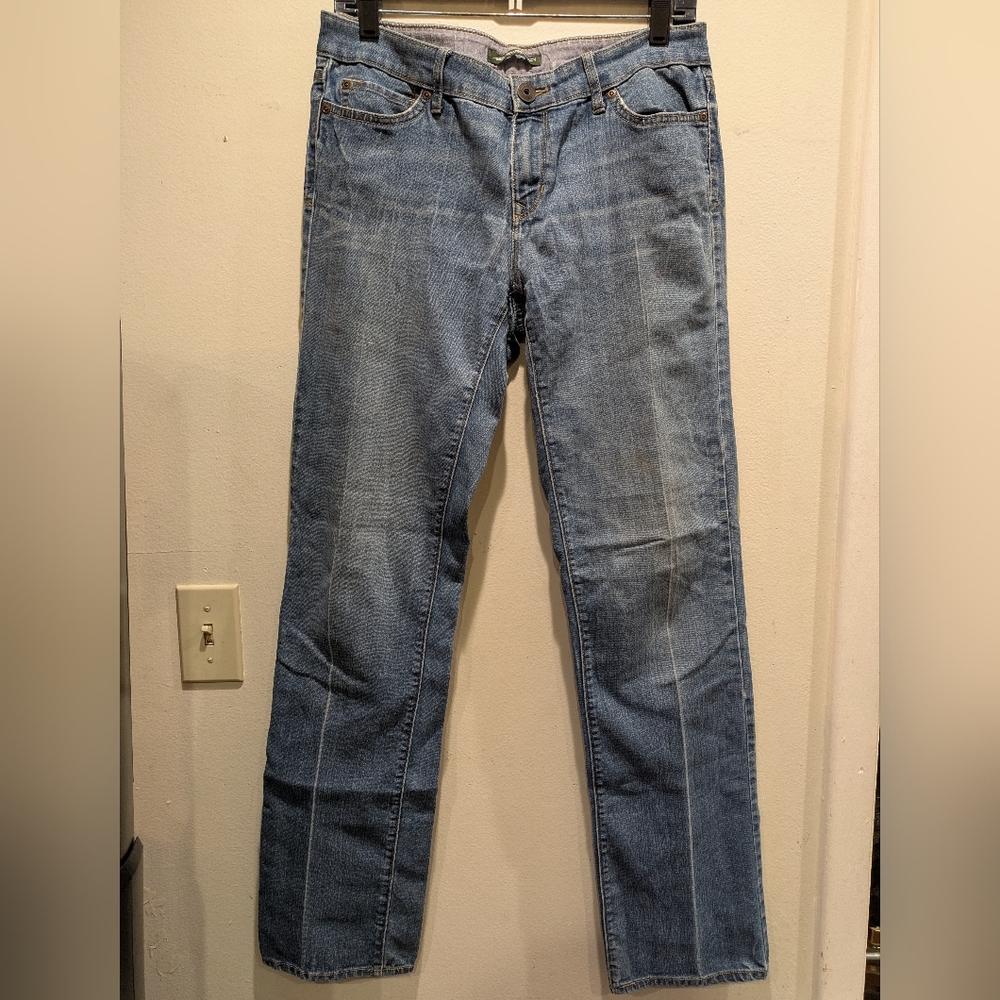 Eddie Bauer Classic Blue Denim Jeans Size 6/28